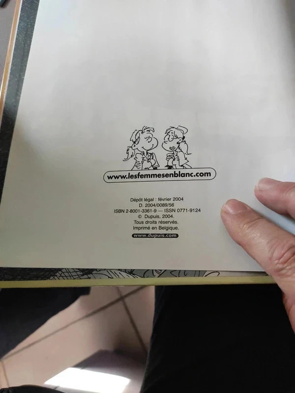 Bd les femmes en blanc lésions étrangères tome 25 neuve – photo 3